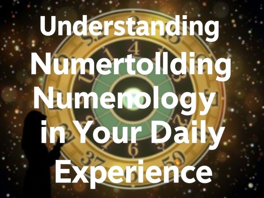 Understanding Numerology in Your Daily Experience